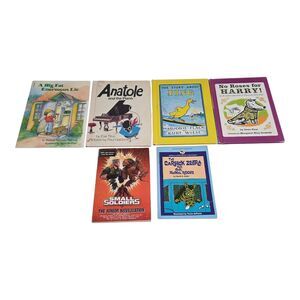 6 Vintage Children's Book Lot